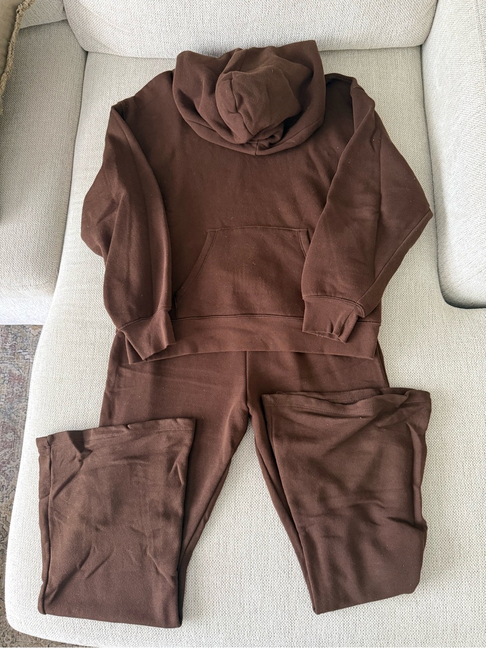 wild fable Brown Scoop Neck Pullover Sweater